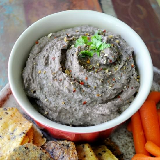 Spicy Black Bean Hummus