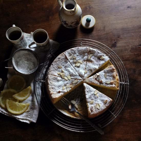 Lemon Lavender Olive Oil Cake