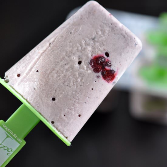 Blackberry Baileys Mini Creamsicles