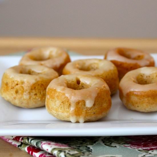 Whole Grain Baked Maple Glazed Donut