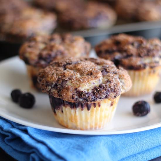 Old-Fashioned Blueberry Muffins