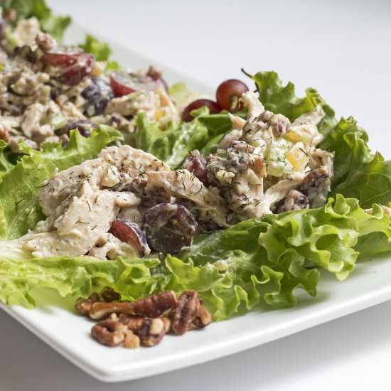 Pineapple Pecan Chicken Salad