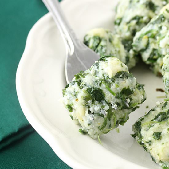 Spinach and Ricotta Gnocchi