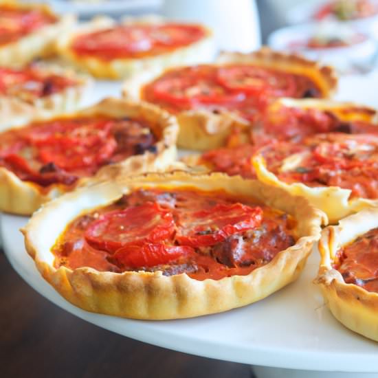 Bolognese quiche