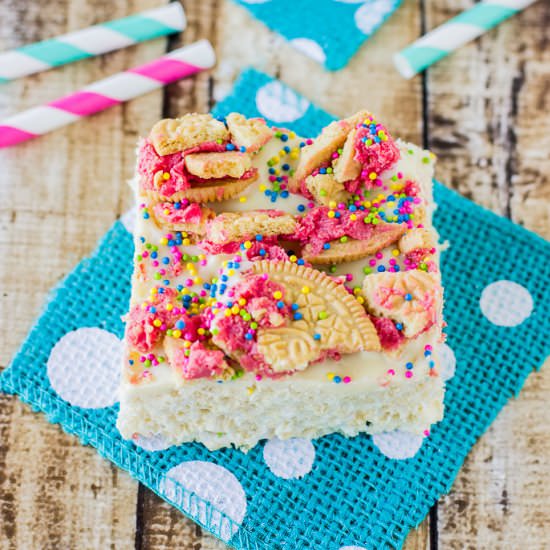 Fruit Punch Rice Krispie Treats