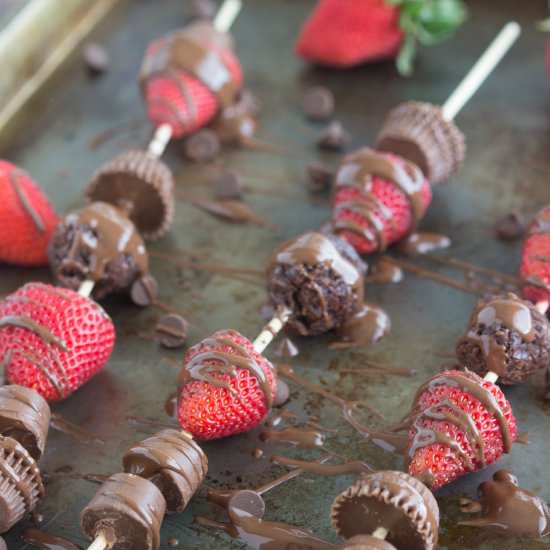 Chocolate lover’s kebab