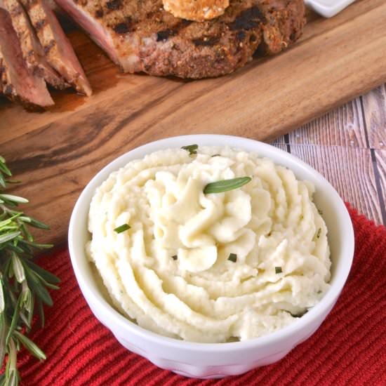 Rosemary cauliflower mash