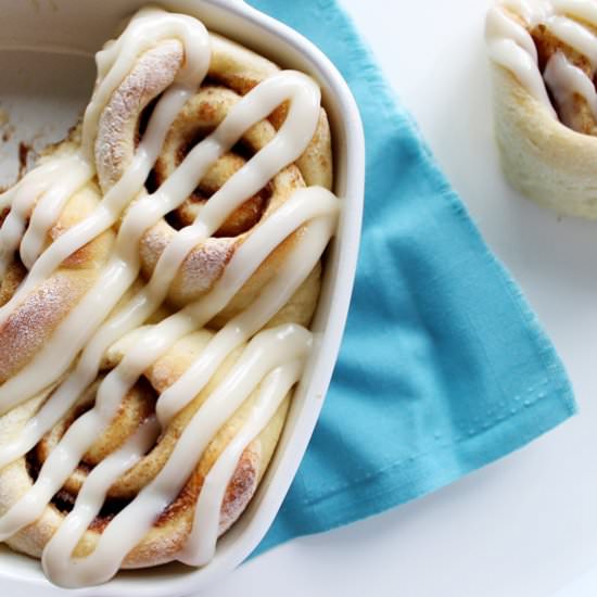 Small Batch Cinnamon Rolls