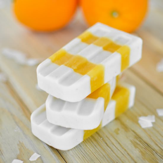 Orange Coconut Creamsicles
