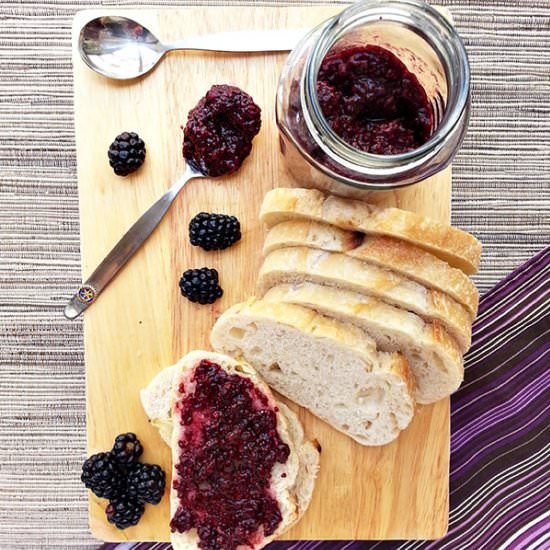 Blackberry chia jam