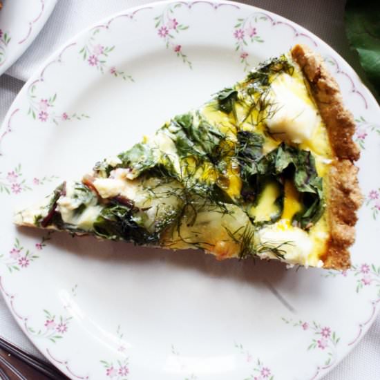 Quiche with Chard