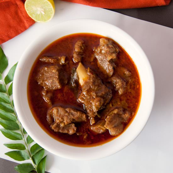 Chettinadu Mutton Kuzhambu
