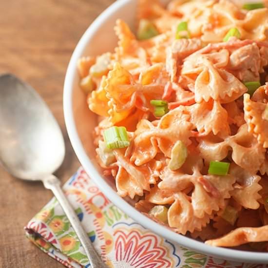 Buffalo Chicken Pasta Salad