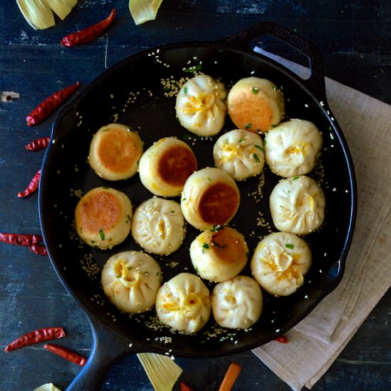 Carrot Ginger Pork Buns
