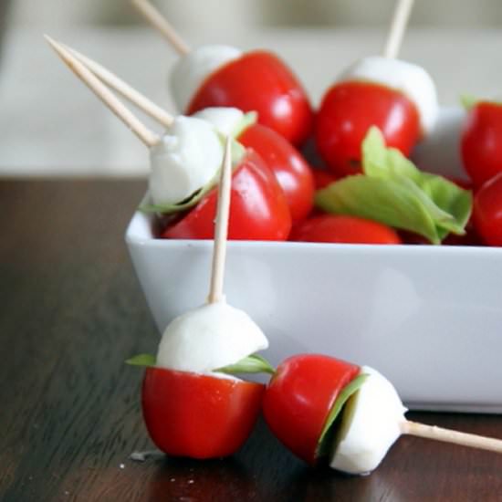 Caprese Mini Skewers