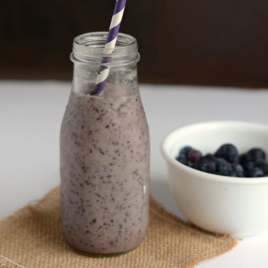 Blueberry Banana Smoothie