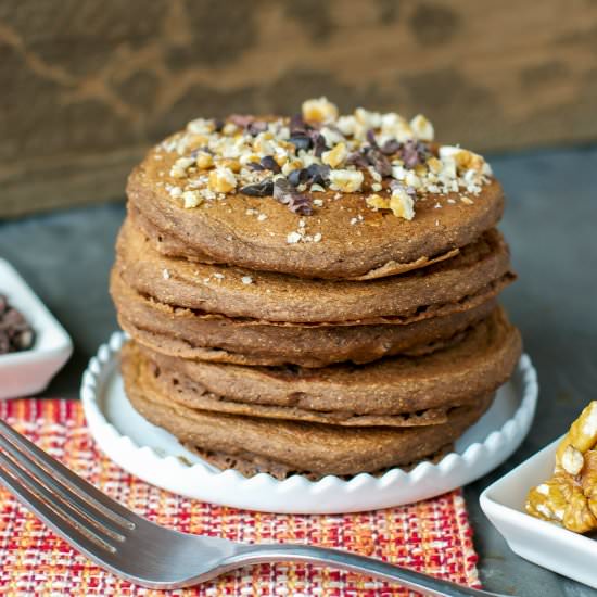 Chocolate Brownie Pancakes