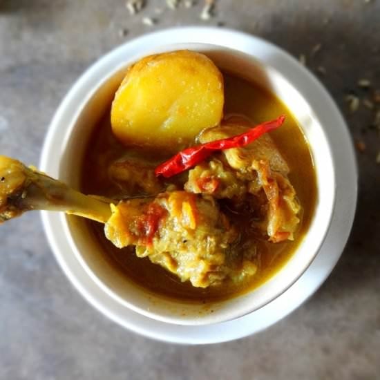 Bengali chicken curry