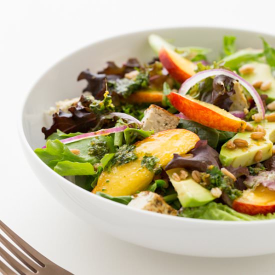 Nectarine & Avocado Salad
