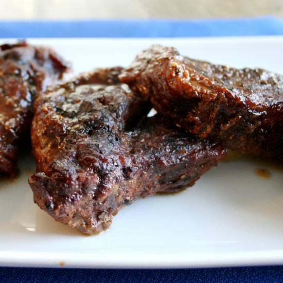 Slow Cooker BBQ Beef Short Ribs