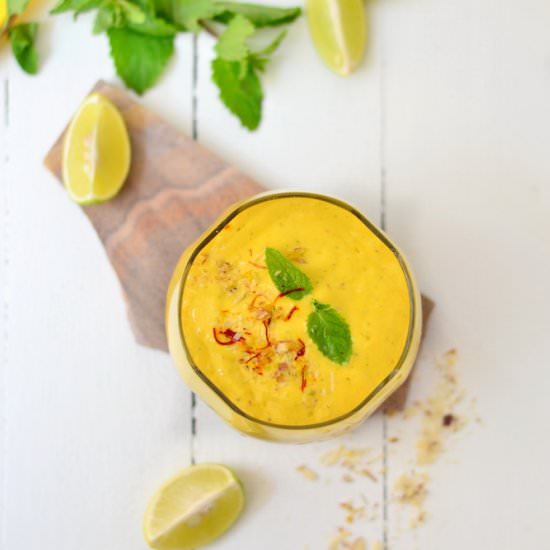 Mango Oats Smoothie