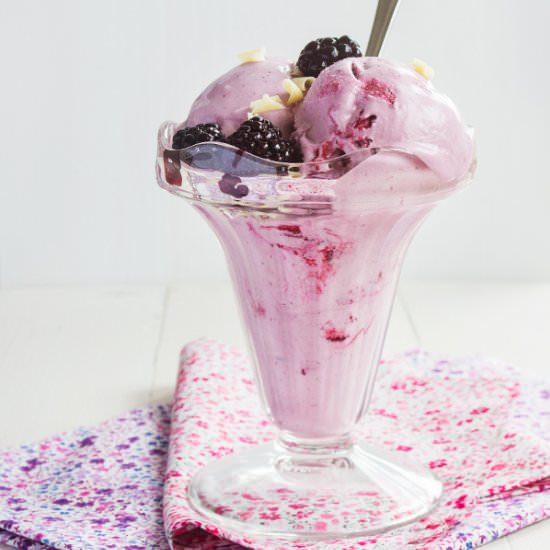 Blackberry Ice Cream