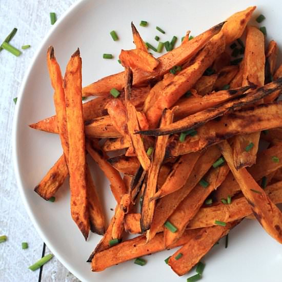 Crispy Baked Sweet Potato Fries