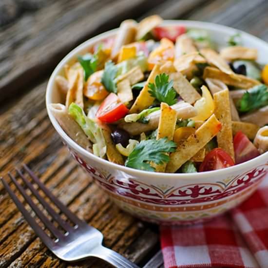 Southwest Penne & Romaine Salad