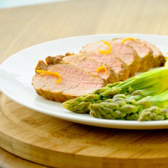 Pork Loin in Ginger Beer