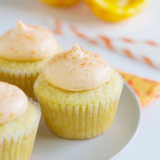 Orange Creme Cupcakes