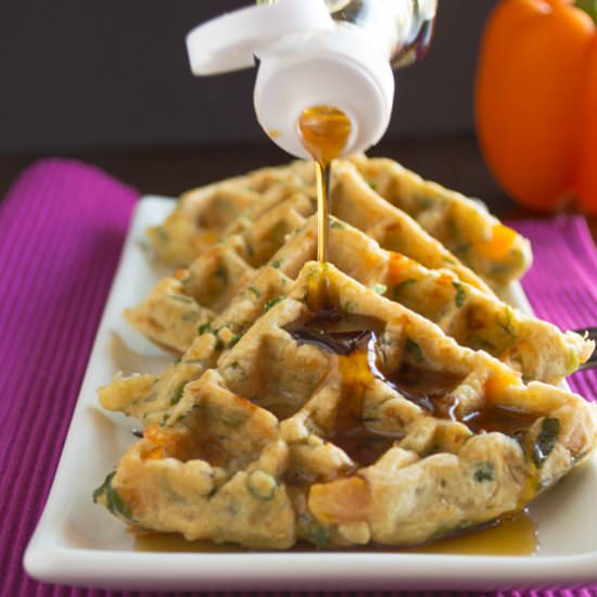 Savory Veggie Waffles