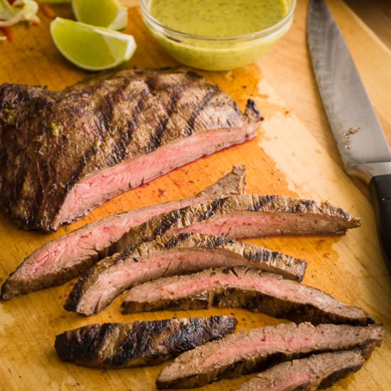 Mexican Grilled Flank Steak