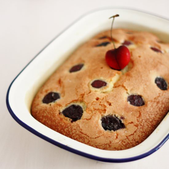 Fresh Cherry Cake