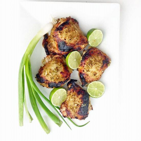 Caribbean Chicken Thighs