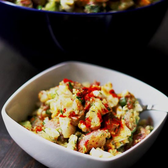 No Mayo Potato Salad