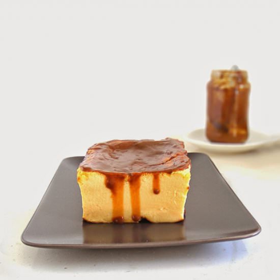 Tarta de Queso y Dulce de Leche