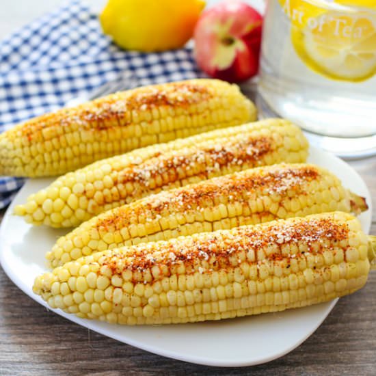 Parmesan Chipotle Corn on the Cob