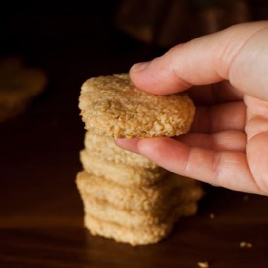 Light biscuits with oat bran