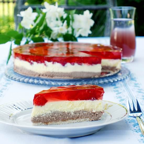 No-bake Cheesecake “Melba”