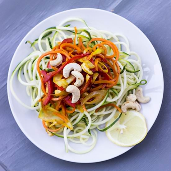 Stir Fry with Zoodles