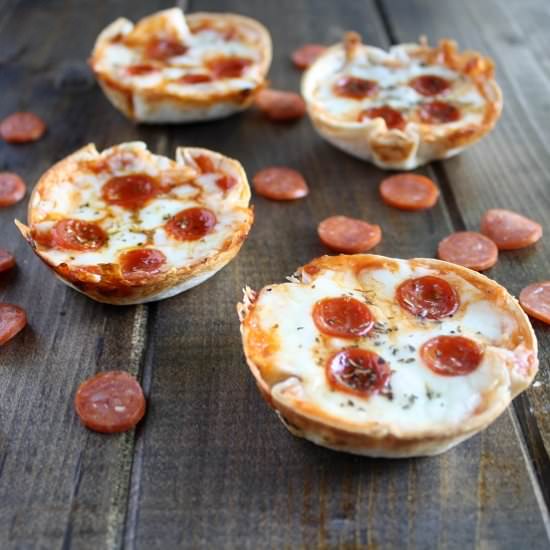 Mini Tortilla Crust Pizzas