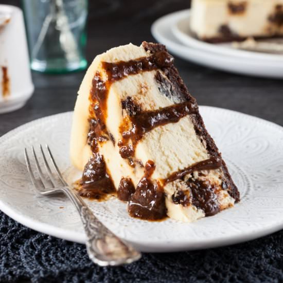 Cheesecake with Prunes