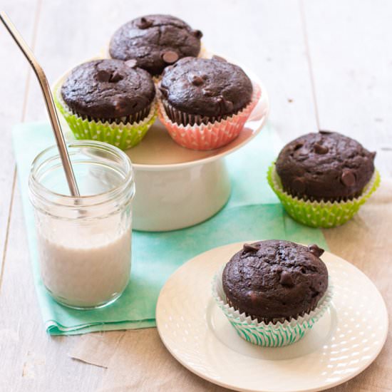 Double Chocolate Muffins