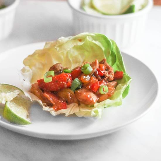 Thai Lettuce Wraps