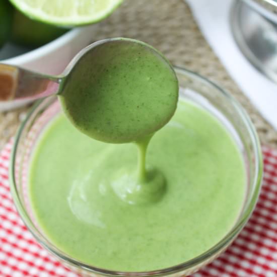 Creamy Cilantro Lime Dressing
