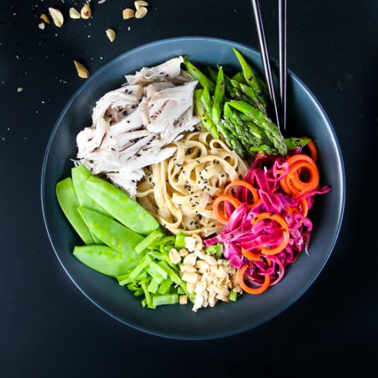 Peanut Noodle Bowl