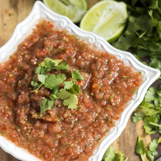 Homegrown Tomato Salsa