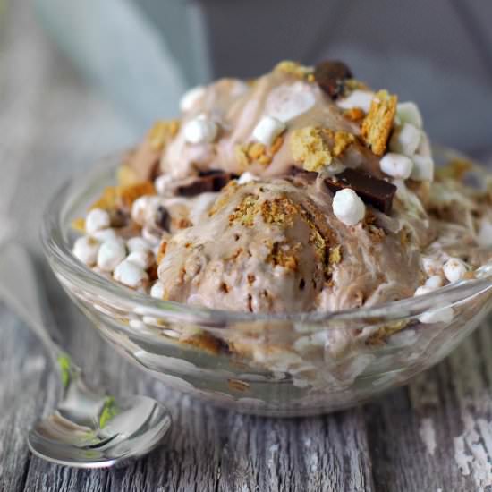S’mores Homemade Ice Cream