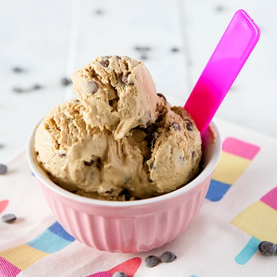 Chocolate Chip Cookie Dough Fro-Yo