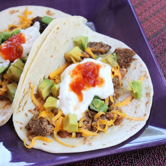 Slow Cooker Beef Tacos